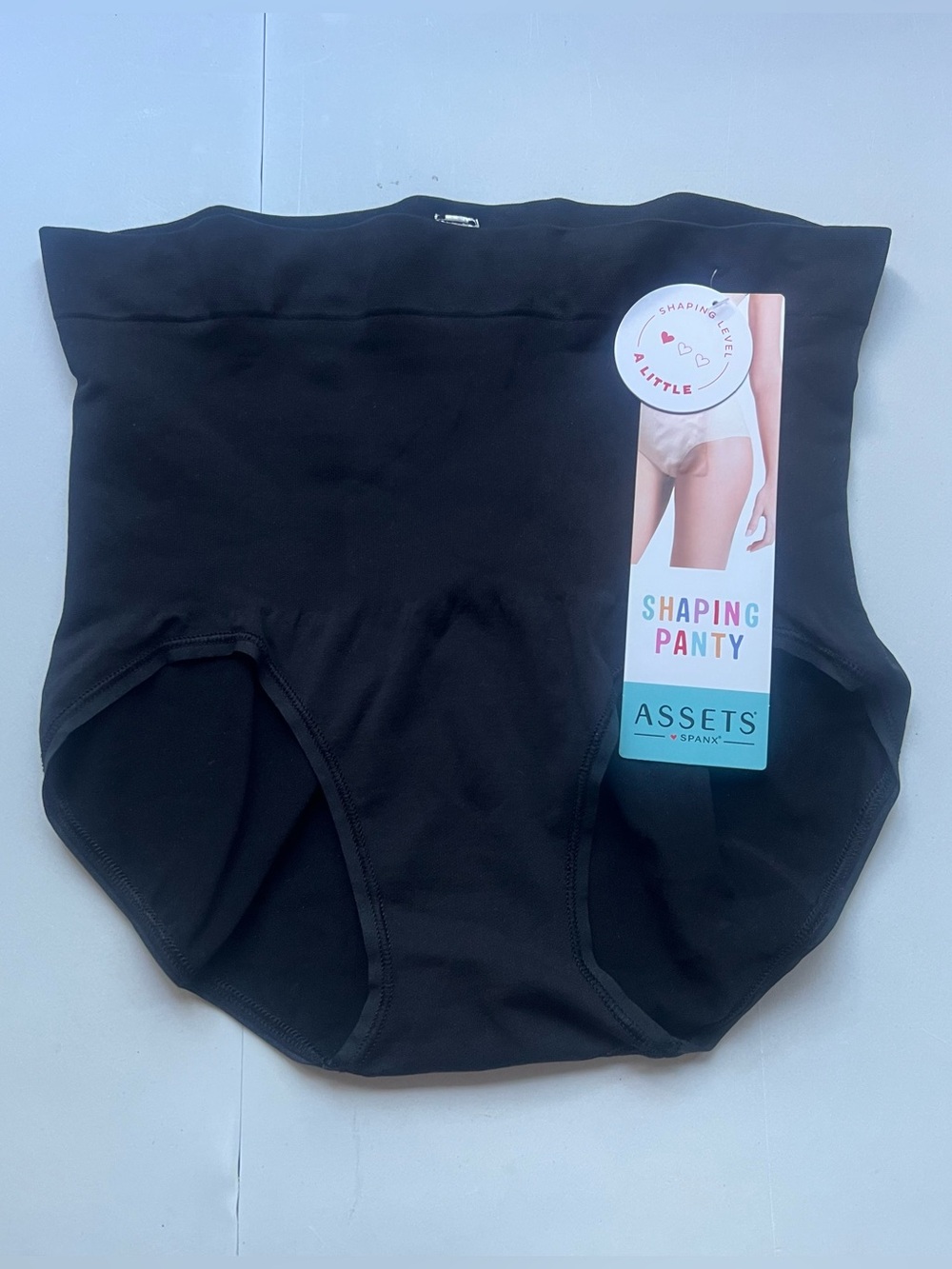 SPANX Women’s Black High-Rise Shaping Panty